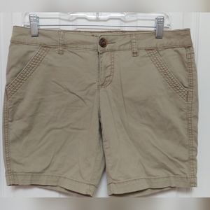 Maurices Khaki Shorts